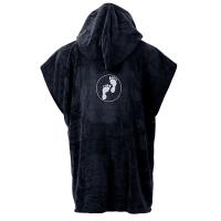 Two Bare Feet Kids Towelling Changing Robe - Black Extra Image 1 Preview